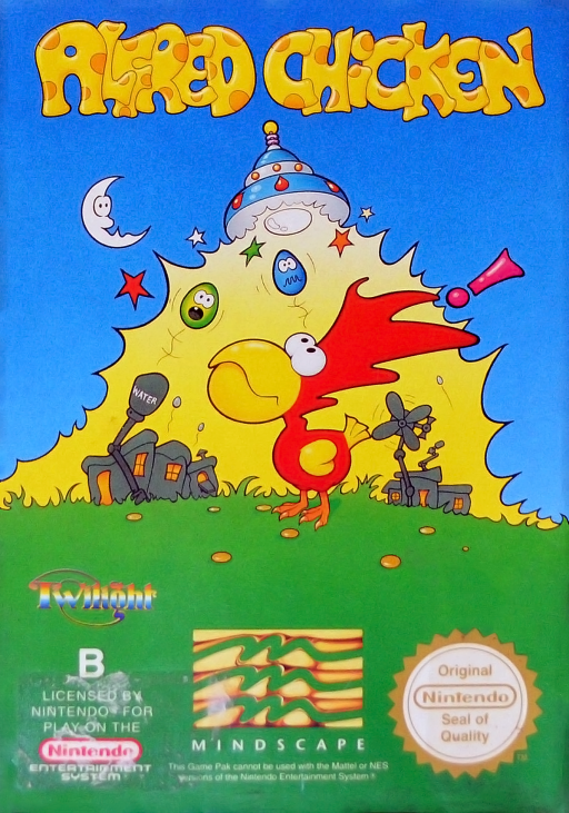 Alfred Chicken (Europe) box art